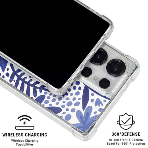 Blue Garden by Cat Coq Galaxy S25 Ultra Clear Case